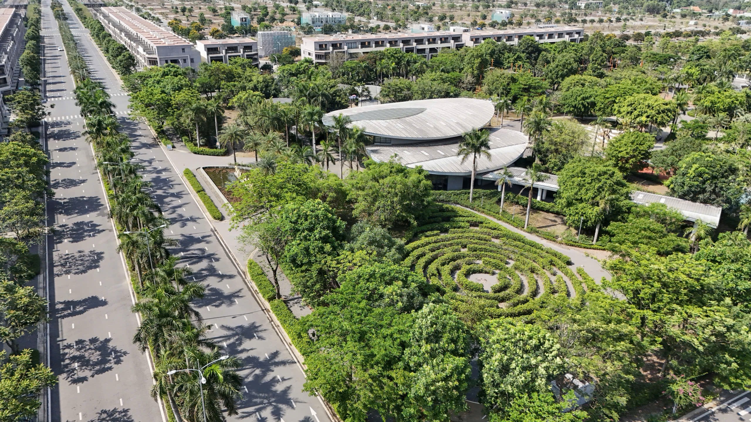 Trục đại lộ Goldsilk Boulevard dự án Gem Sky World Long Thành